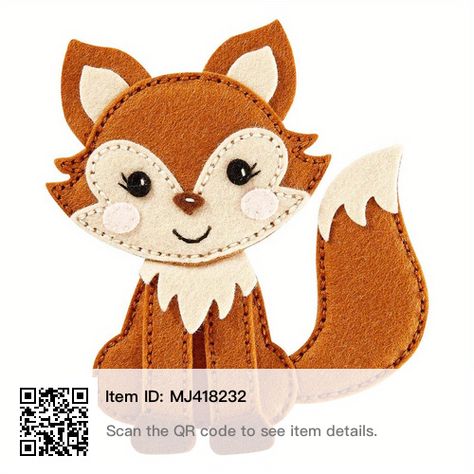 Fox Felt Ornament, Felt Stitch, Fluffy Tail, Felt Fox, Felt Crafts Diy, Christmas Felt, Felt Christmas Decorations, Holiday Stamping, Seal Gifts