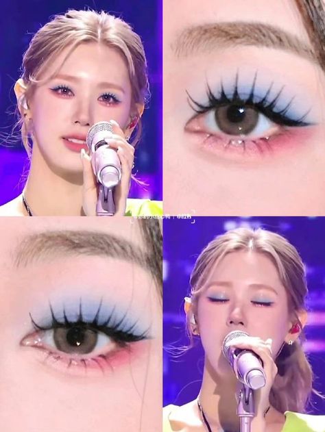 Face Sparkles, K Pop Makeup, Aesthetic Eyeshadow, Pop Makeup, 일본 패션, Korean Eye Makeup, Ethereal Makeup, Fancy Makeup, Asian Eye Makeup