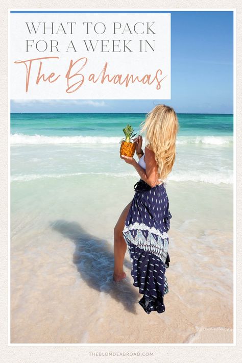 Bahamas Honeymoon Outfits, Bahamas Bathing Suits, Things To Bring To The Bahamas, What To Wear At Atlantis Bahamas, Bahama Packing List, Packing List For Bahamas, Bahama Outfits Ideas Vacations, What To Take On A Cruise To The Bahamas, Outfits For The Bahamas For Women