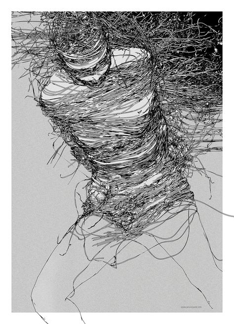 ArtStation - Escape from the picture, Janusz Jurek Illustration Art Nouveau, Scribble Art, Art Couple, Dark Art Drawings, Dark Art Illustrations, Art Simple, Ap Art, Art Video, Dark Photography