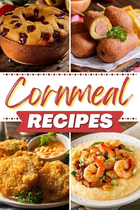 From classic cornbread and sweet pancakes to tender cookies and fluffy muffins, here are the best of the best cornmeal recipes the internet has to offer. How To Make Cornmeal, Cornmeal Cornbread, Classic Cornbread, Yellow Cornbread, Perfect Cornbread, Sweet Pancakes, Cornmeal Recipes, Fluffy Muffins, Sweet Cornbread