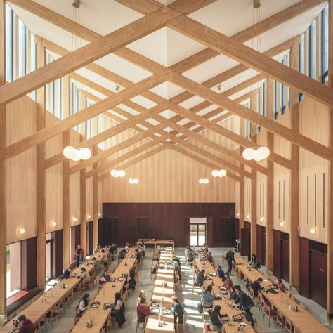 Chapel Architecture, Library Layout, Feilden Fowles, College Dining Hall, Caruso St John, Community Hall, Yorkshire Sculpture Park, London Architecture, Clerestory Windows