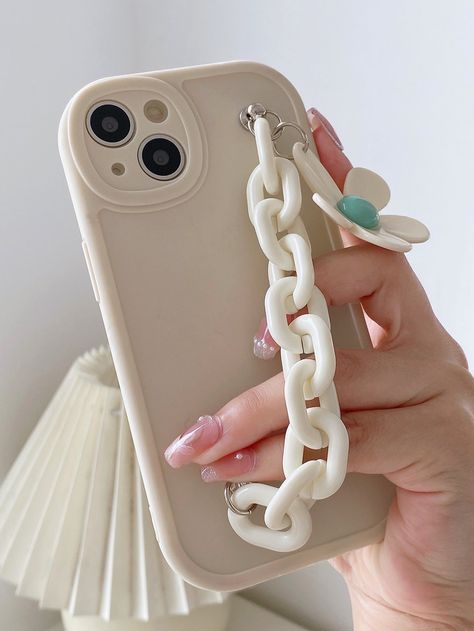 Phone Accessories Business, Phone Hand Strap, Phone Case With Chain, Phone Case Chain, Evil Eye Ring Gold, Vintage Phone Case, Strap Phone, Kawaii Phone Case, Iphone Cases Cute