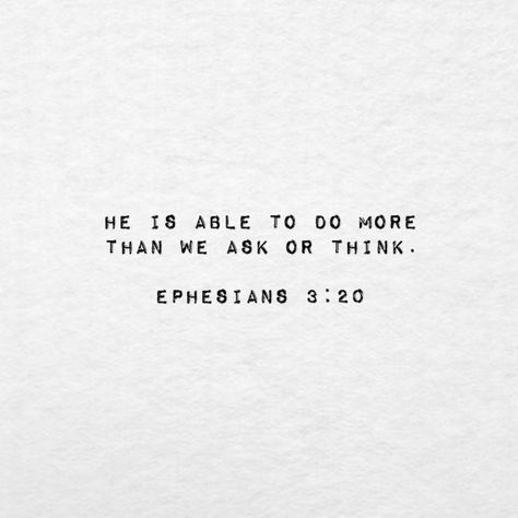 Now all glory to God, who is able, through his mighty power at work within us, to accomplish infinitely more than we might ask or think ♡ Ephesians 3:20 God Is More Than Able, All Glory To God, Ephesians 3 20, 1 John 4 19, Glory To God, Jesus Return, Christian Stuff, John 4, Christian Bible Quotes