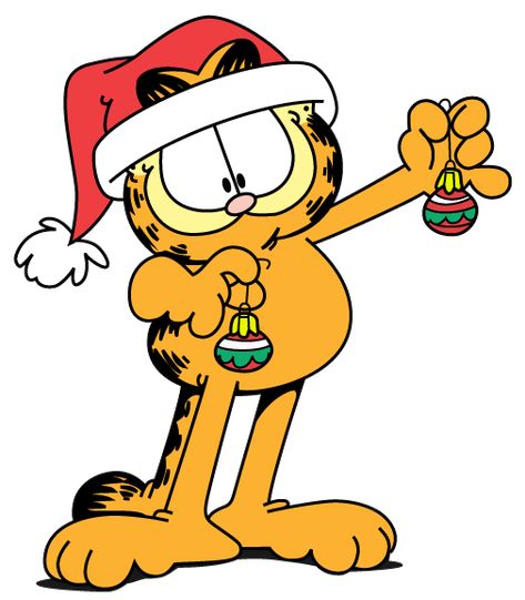 Yule Be Happy!: A Garfield Christmas Merry Christmas Cartoon, Garfield Pictures, Christmas Cartoon Characters, Garfield Images, Garfield The Cat, Garfield Christmas, Garfield Cartoon, Funny Christmas Pictures, Garfield Comics