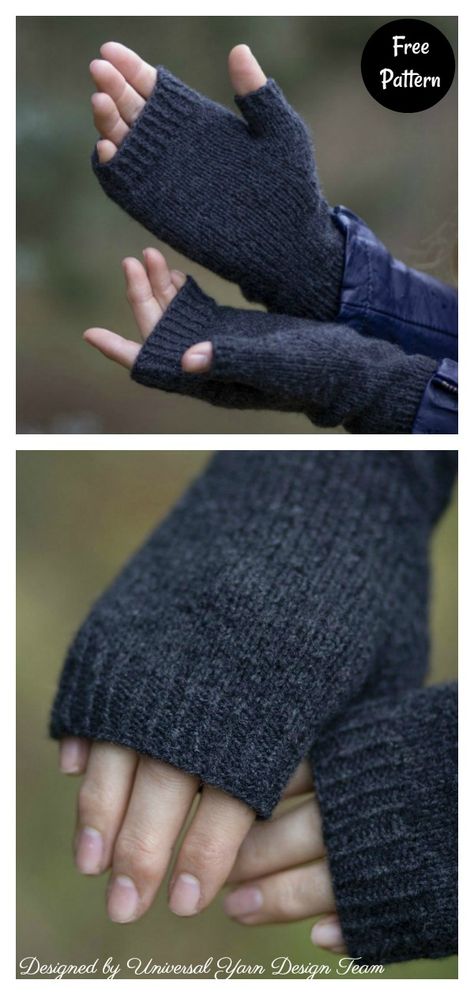 Knitting Stash Buster Patterns, Scarf Knitting Patterns Free, Fingering Weight Knitting Patterns, Unique Knitting Projects, Knit Patterns Free, Knitting Fingerless Gloves, Boho Knitting, Fingerless Mittens Pattern, Knitted Headband Free Pattern