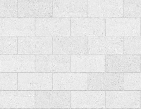 Painted CMU Block Stretcher Seamless Texture › Architextures White Block Wall, Seamless Textures Architecture, Concrete Block, White Stone Texture, Concrete Tiles Texture, Stone Pavement Texture, Plaster Texture Seamless, Concrete Texture Seamless, White Paint Texture Seamless