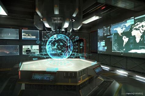 Scifi Interior, Spaceship Interior, Sci Fi Environment, Futuristic Interior, Future Tech, Futuristic City, Futuristic Technology, Future Technology, Futuristic Architecture