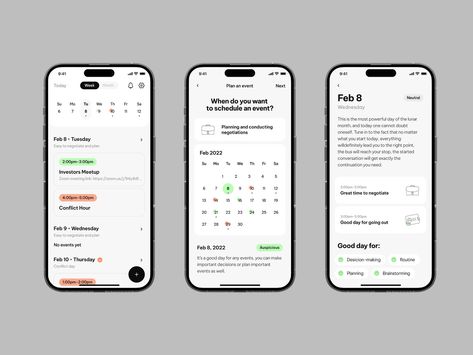 Calender Ui, To Do App, Ios App Design, Card Ui, Budget App, Data Visualization Design, Mobile App Design Inspiration, Calendar App, App Interface Design