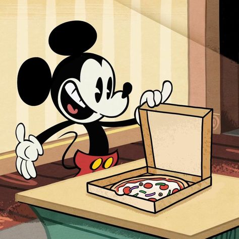 Mike Mouse, Pizza Drawing, Childhood Cartoons, Mickey Theme, Mickey Shorts, Mouse Wallpaper, Mouse Pictures, Mouse Cartoon, New Mickey Mouse