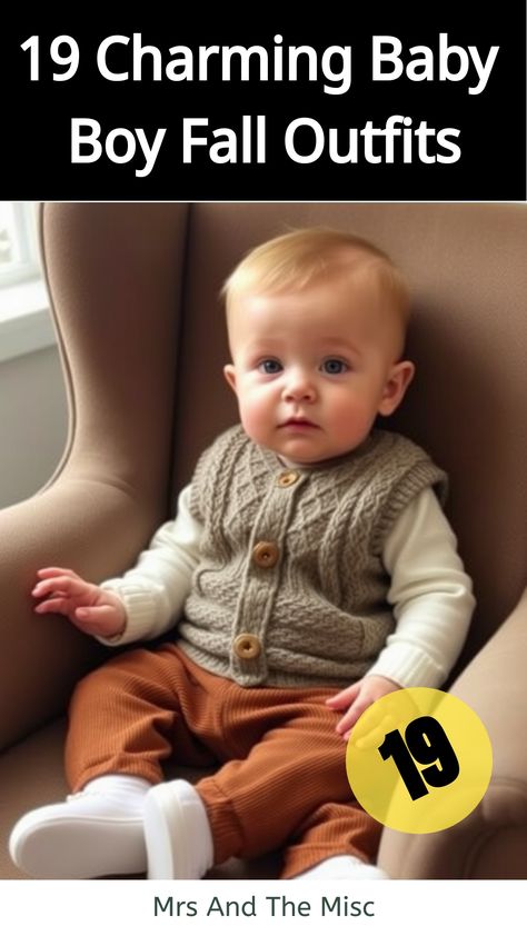 Adorable autumn fashion ideas for little gentlemen Boy Fall Outfits, Baby Boy Fall Outfits, Boys Fall Outfits, Baby It's Cold Outside, It's Cold Outside, Oh Baby, Cold Outside, It's Cold, Adorable Baby