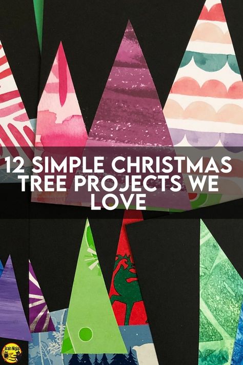 Are you looking for an easy but beautiful Christmas art project? We wrote a whole blog post called 12 Simple Christmas Tree Projects We Love. They are perfect for upper elementary Christmas concert displays or make great family gifts! With easy to follow instructions and Images, your students will love creating their own Christmas tree projects! Christmas Classroom Projects, Easy Christmas Crafts For Upper Elementary, Christmas Preschool Art Projects, Christmas Middle School Art Projects, Christmas Crafts For Upper Elementary, Upper Elementary Christmas Crafts, Easy Christmas Art Projects, Christmas Art Lessons, Christmas Art Projects For Elementary