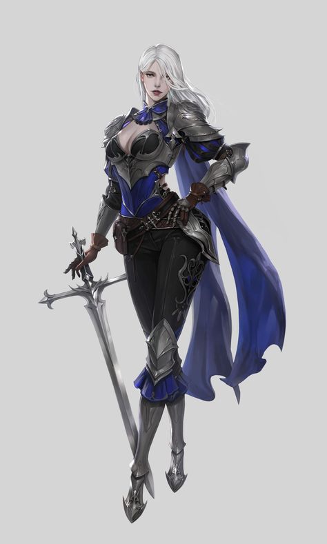 Female Swordsman, Female Armor, Female Character Concept, Female Knight, Knight Art, Fantasy Armor, Fantasy Warrior, Female Character Design, Character Portraits