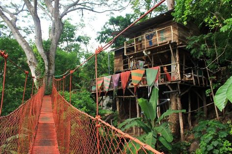 THE TREEHOUSE (Granada, Nicaragua) Granada, Costa Rica, Post Ranch Inn, Treehouse Hotel, Jungle Life, Forest View, Hot Tub Outdoor, Surfing Waves, Colonial Style