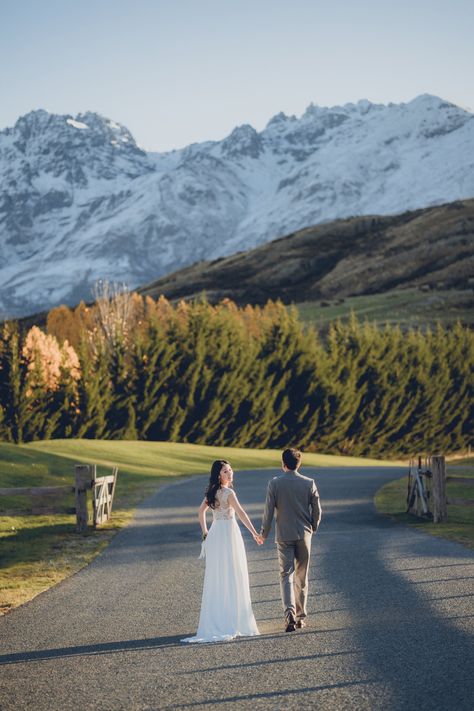 Queenstown Pre-Wedding Photographer Prenup photoshoot Packages NZ New Zealand Prewedding, Prewedding Minimal, Prewedding Photography, Queenstown, Wedding Photography And Videography, Mountain Top, Cinematography, Pre Wedding, Fashion Makeup