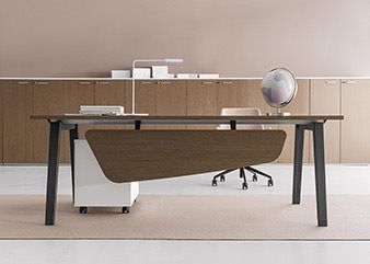 DV804  E-PLACE New furnishing solutions for workstations. Versatile, fresh styled and functional, a range with an extremely easy assembly system. This series fully furnishes operative and executive spaces, in line with today’s work evolutions. Formal lightness and style are the main ingredients of an operational system characterized by tables with trestle legs, in single or bench version. Administrative Design, Metal Office Desk, Cube Furniture, Office Desk Designs, Trestle Legs, Design Desks, Office Table Design, Communal Table, Executive Office Desk