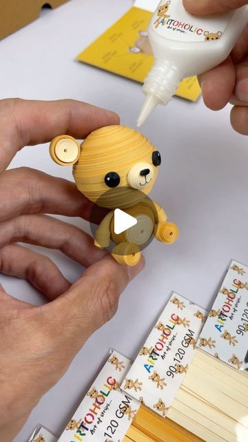 Quilling 3d Tutorial, Quilling Ideas 3d, 3d Paper Quilling Ideas, Quilling Animals Easy, 3d Quilling Ideas, Quilling Easy, Easy Quilling, Quilling Patterns Tutorials, Quilling Videos