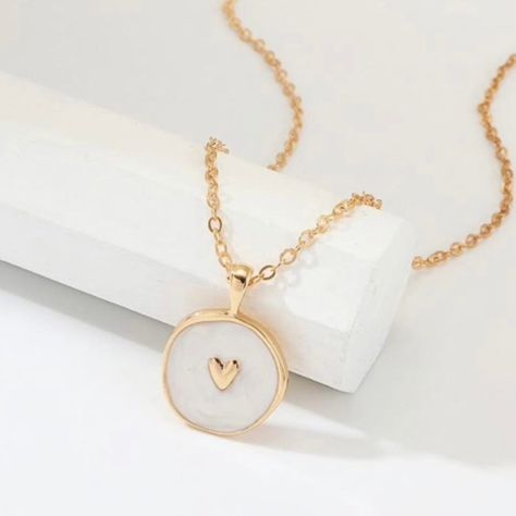 Enamel Stacking Charm Necklace Breastmilk Necklace, Polymer Clay Heart, Crystal Ear Cuff, Clay Heart, Lucky Charm Necklace, Breastmilk Jewelry, Heart Charm Necklace, Crescent Necklace, Moon And Star Earrings