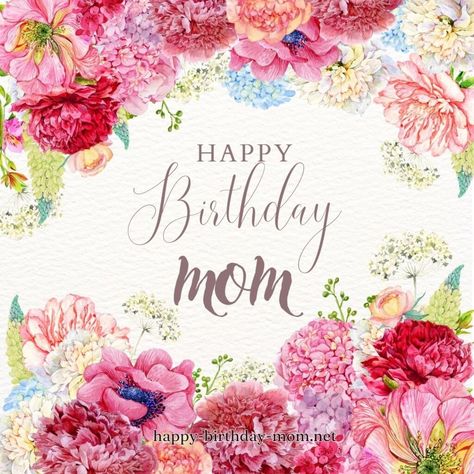 Celebrate Mom's Special Day with Happy Birthday Flowers - Happy Birthday Mom Happy Bday Mom, Happy 84th Birthday, Happy Birthday Mom Images, Meaningful Birthday Wishes, Happy Birthday Flowers, Mom Flowers, Happy Birthday Mama, Happy Birthday Flowers Wishes, Birthday Cards For Mother