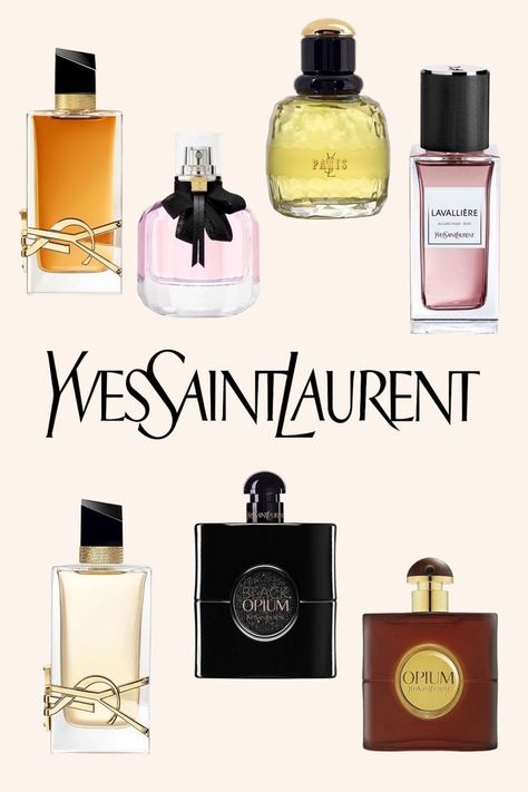 7 Best YSL Perfumes for women who want the Ultimate Parisian Edginess Ysl Perfume Woman, Ysl Fragrance, Ladies Perfume, Ysl Perfume, Cologne Collection, Chloe Perfume, Luxury Perfumes, Perfume Bottle Design, Perfumes For Women