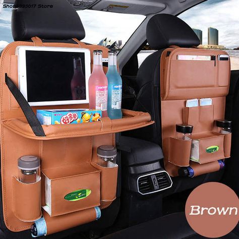 Online Shop Car Seat Back Organizer Tray Travel Storage Bag Foldable Dining Table For Mitsubishi Outlander 2017 2018 2019 2020 | Aliexpress Mobile_en title Vw Buzz, Seat Back Organizer, Car Seat Bag, Foldable Dining Table, Must Have Car Accessories, Car Table, Car Storage Bag, Cool Car Accessories, Car Seat Organizer