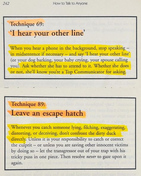 ✨Follow @booklyreads for more book recommendations and self- improvement tips. ✨Everyone wants to be liked and admired by people we meet, but we don’t know how to start the conversation with strangers. Here I am sharing 20 techniques on communication from book ‘How to talk to anyone’ ✨My second book on communication after ‘how to win friends and influence people’ by Dale Carnegie is this one. ✨I came across this book during my third year in college, and when I applied few tricks from this... How To Talk To Anyone Book, How To Talk To Anyone, Small Talk Topics, Talk Topics, Talking To Strangers, Book Extracts, Influence People, Atomic Habits, Be A Leader