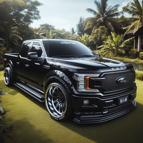 Ford F150 Custom, Custom Ford Trucks, Diesel Pickup Trucks, Ford Super Duty Trucks, Big Ford Trucks, Luxury Cars Range Rover, Customised Trucks, Ford Trucks F150, Lowrider Trucks