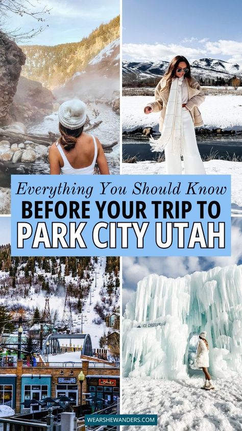 Escape to winter paradise with our Park City Utah Travel Guide for Winter! Immerse yourself in the snowy beauty of Park City Mountain and enjoy the thrill of winter sports. Whether you're a skiing enthusiast or seeking winter fun in the city, this guide has you covered. Park City Utah Winter Aesthetic, Park City Utah January, Park City Utah Ski Trip, Park City Ski Trip, Park City Bachelorette Party Winter, Utah Winter Vacation, Where To Stay In Park City Utah, Park City Christmas, Things To Do In Utah In Winter