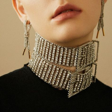 US $12.85 50％ Off | Fashion Belt Buckle Short Choker Necklace Thick Collar Crystal Statement Rhinestone Chunky Necklace Chain for Women Jewelry Gift Rhinestone Choker Necklace, Chain For Women, Neck Choker, Rhinestone Choker, Chunky Necklace, Short Necklace, Rhinestone Necklace, Necklace Chain, Belt Buckle