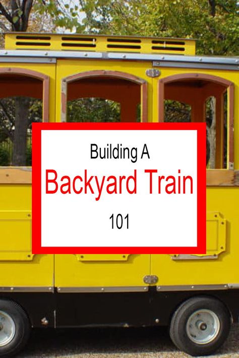 Backyard Railroad, Garden Train, Diy Train, Barrel Train, Ride On Train, Garden Trains, Train Projects, Train Crash, Garden Railroad