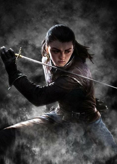 Arya Stark Wallpaper, Arya Stark Art, Game Of Thrones Arya, Tobirama Senju, Game Of Thrones Cosplay, Game Of Thrones Poster, Game Of Thrones Artwork, Asoiaf Art, Gra O Tron