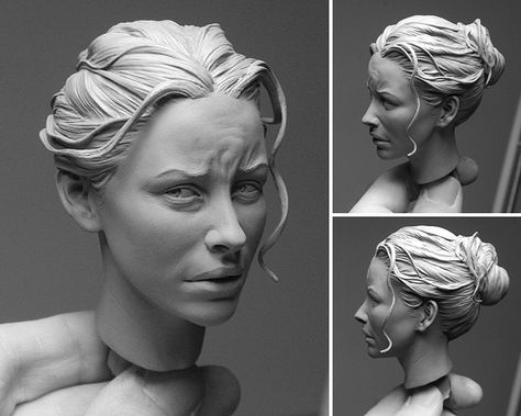 Polymer+Clay+Sculpture+Peoples | september 14th in art works sculptures modeling 161 tweet tweet Sculpting Tutorials, Polymer Clay Sculptures, Portrait Sculpture, Sculpting Clay, Figurative Sculpture, Sculpture Clay, Clay Sculpture, Art Sculpture, Zbrush