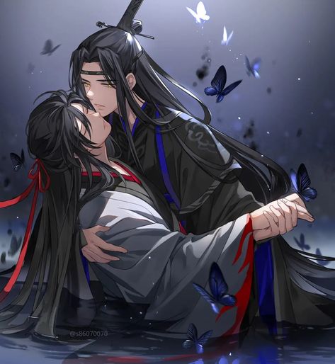 Wei Ying | Wei Wuxian | Yiling Laozu | WangXian [19] From Pinterest, For Pinteresting, By A Pinterested. The Grandmaster, Heaven's Official Blessing, Handsome Anime Guys, Cute Anime Guys, Anime Love, Hogwarts, Anime Boy, Anime Guys, Avatar