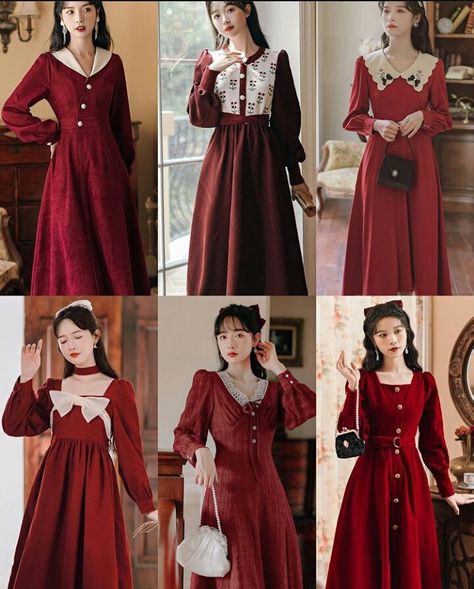 Group Characters, Bff Matching Outfits, Banquet Dress, Banquet Dresses, Dresses To Make, Lady Style, Everyday Fashion Outfits, Anime Dress, Simple Dress