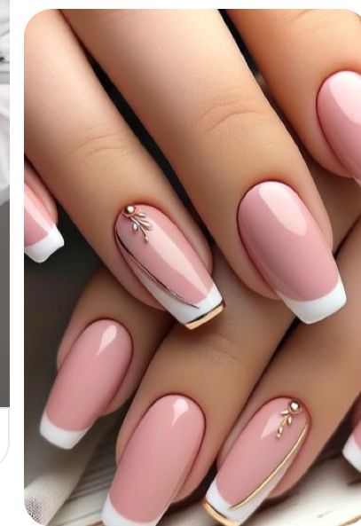 Fancy Nails Designs, Wedding Nail, Pretty Nail Art Designs, Diy Boho, Makijaż Smokey Eye, Nail Art Wedding, White Nail, Bridal Nails, Elegant Nails