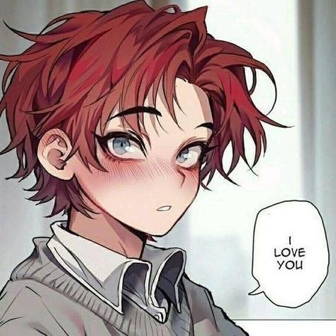 Anime Character, Red Hair, I Love You, The Story, Love You, I Love, Red, Hair, Anime