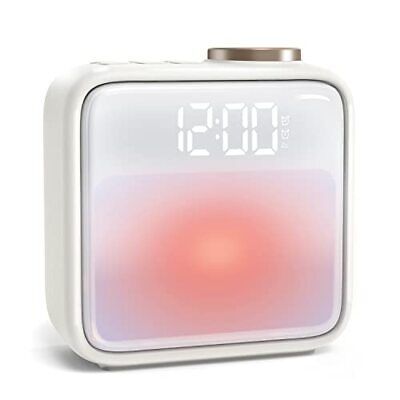 AIRIVO Sunrise Alarm Clock Wake Up Light, Alarm Clock for Kids Bedrooms, 6 Scenes Simulation & 6 Soothing Sounds, Dual Alarms & Snooze, for Heavy Sleepers Sleep Aid. Latest Alarm Clock - This upgraded sunrise alarm clock combines 6 scene simulation lighting modes and 6 soothing songs, providing a better sleep and natural waking experience.