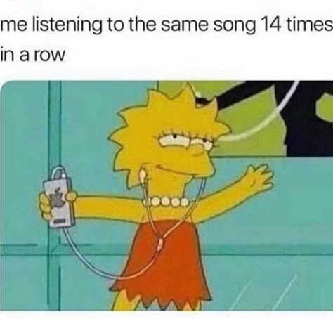 VSCO -  5,000+😓 | leahomeara Crush Memes, Memes Humor, Music Memes, E Card, Really Funny Memes, Memes Funny, The Simpsons, Cartoon Character, Listening To Music