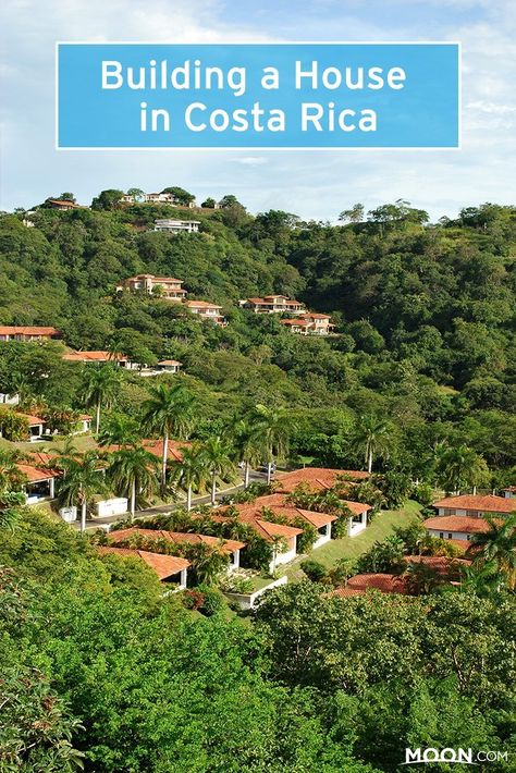 If you're considering moving to Costa Rica, find out what you need to know about building a house, from considerations when buying a lot to materials and labor costs and obtaining permits. #costarica #centralamerica Houses In Costa Rica, Moving To Costa Rica, Living In Costa Rica, Finish Work, Build A House, Lush Lawn, Low Ceilings, Costa Rica Travel, Building A Deck