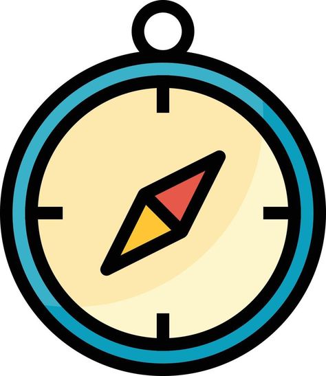 compass orientation cardinal points location direction - filled outline icon Cardinal Points, Cardinal Point, Icon Icon, Compass, Clip Art