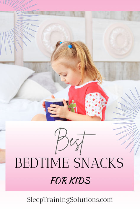 Is your child always asking for a snack before bed? Here are some tips of what to offer to promote sleep, what to watch for so snacking before bed doesn't becoming a problem and why your child is asking for a snack before bed! Bedtime snacks for kids | Bedtime snacks for toddlers | Bedtime snacks for kids healthy | Bedtime snacks kids | Child bedtime routine #bedtimesnacksforkids #bedtimesnackskids Bedtime Snacks For Kids, Sleep Training Toddler, Best Bedtime Snacks, Snacks For Kids Healthy, Snacks For Toddlers, Snacks Before Bed, Kids Bedtime Routine, Toddler Sleep Training, Snacks Kids