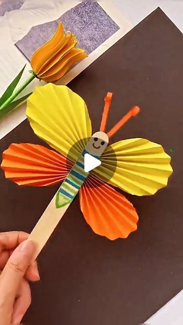 62K views · 3.6K likes | Itsy Bitsy Artsy I Art & Craft I Creative DIY on Instagram: "Fluttering into creativity! 🦋✂️ Unleash the joy of crafting with these vibrant paper butterflies. 🌈 Transforming imagination into art one fold at a time.   📌Which one is easy and beautiful? 1/2/3? . . 📌Follow me for more:  ➡️ @itsy_bitsy_23  ➡️ @itsy_bitsy_23  ➡️ @itsy_bitsy_23 . . #PaperCraft #DIYForKids #ButterflyArt #CraftyKids #ColorfulCreativity #HandmadeMagic #KidsCrafts #ArtfulFun #CreativeKids #CraftingJoy #PaperButterflies #ImaginationStation #CraftyMinds #PlayfulCreativity #CraftyKidsClub #ArtInspiration #PaperPlaytime #DIYCrafts #KidArtists #CreativeHands #CraftyDays" Craft Paper Butterfly, Butterfly Artwork For Kids, Craft Butterfly Paper, Make A Butterfly Craft, Butterfly Games For Kids, Butterfly Diy Decor, Arts And Crafts For 2nd Graders, Kids Crafts Construction Paper, Creative Activities For Kids Craft Ideas