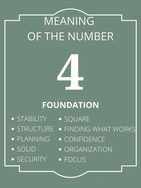 Think of the number 4 as a scale. The number 4 represents balance and foundation. Affirmations: I am stable. I am building everything for my greatist and highest good. Number 4 Meaning, Numerology Number 4, Spirit Energy, The Number 4, Numerology Life Path, Highest Good, Numerology Numbers, Dream Bags, Angel Number Meanings