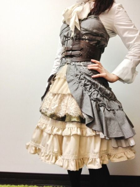 Moda Steampunk, Mode Steampunk, Steampunk Pirate, Steampunk Dress, Steampunk Ideas, Lolita Outfits, Steampunk Wedding, Steampunk Cosplay, Steampunk Victorian