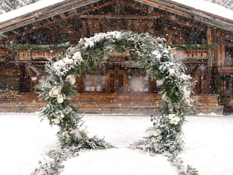 Enchanted Winter Forest Wedding, Winter Wedding Ceremony Backdrop, Winter Wedding Outside, Winter Wedding Backdrop, Winter Arch, Winter Wedding Arch, Winter Mountain Wedding, Intimate Winter Wedding, Forever Person