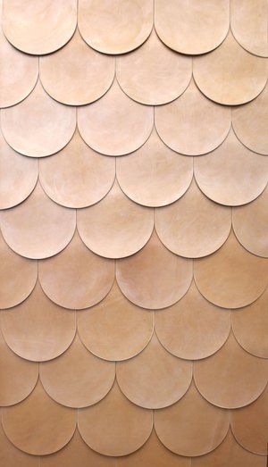 Scallop Tiles, Leather Wall, Texture Inspiration, Custom Drapery, Tile Installation, Unique Materials, Interior Design Trends, Textures Patterns, Color Trends