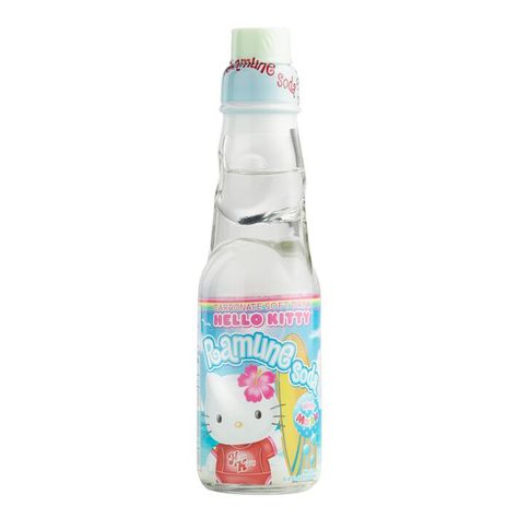 Hello Kitty Ramune, Cute Soda, Ramune Soda, Japan Snacks, Japanese Drinks, Perfume Bottle Design, Cute Snacks, Chocolate Marshmallows, Sour Candy