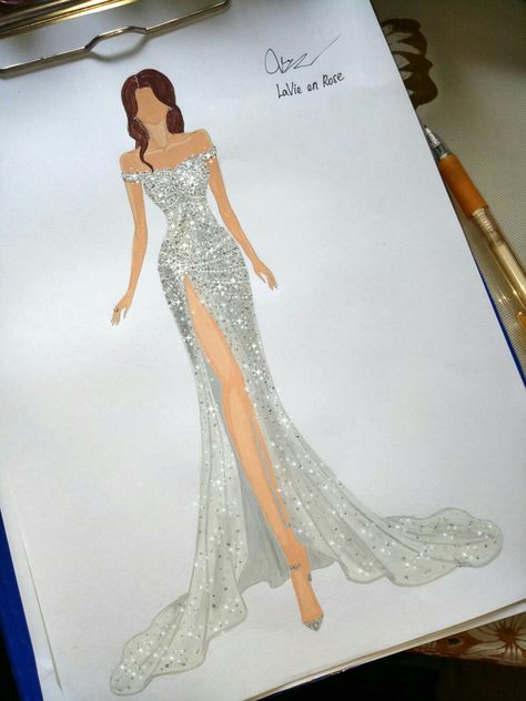 Prom Dress Design Sketch, Prom Dress Drawing, Fashion Dream Job, Fashion Illustration Tutorial, Fashion Illustration Collage, Fashion Design Books, Fashion Illustrations Techniques, Fashion Drawing Tutorial, Fashion Illustration Sketches Dresses