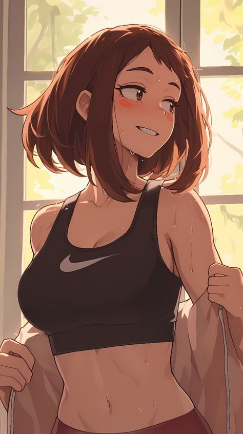 【URARAKA】 ⁀➷ Wallpaper ✪ K Wallpaper, Ochako Uraraka, 캐릭터 드로잉, Digital Art Anime, Anime Girlxgirl, Anime Character Drawing, 영감을 주는 캐릭터, Awesome Anime, Anime Sketch