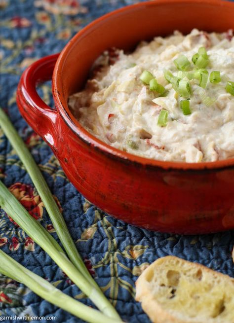 Asiago Cheese Dip Asiago Cheese Dip, Asiago Dip, Cheesy Sausage Dip, Dip Artichoke, Dips And Spreads, Dip Dip, Asiago Cheese, Sundried Tomato, Snack Dip